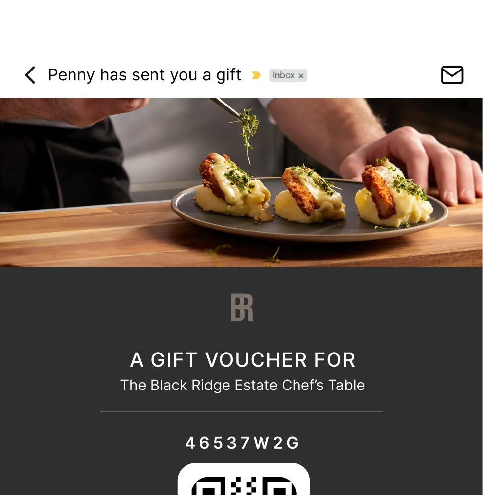 Experience vouchers