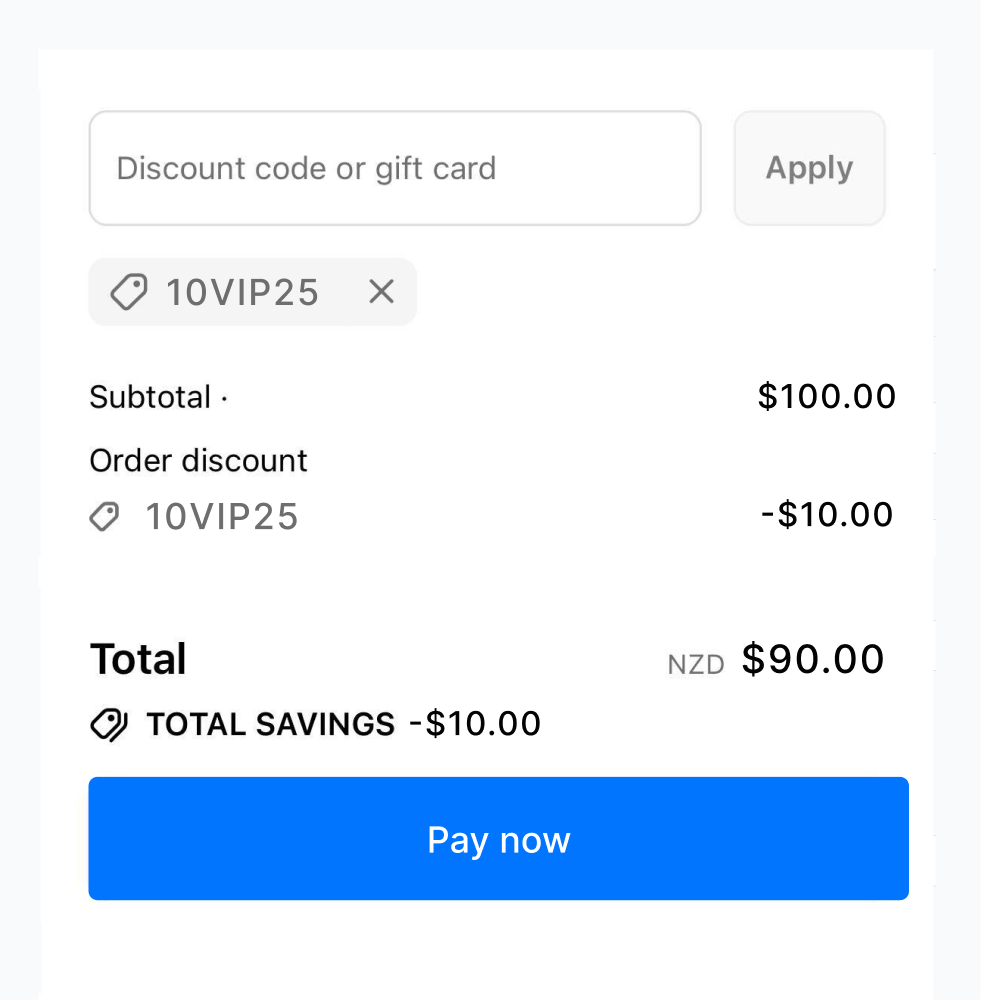 discount promotions on gift cards